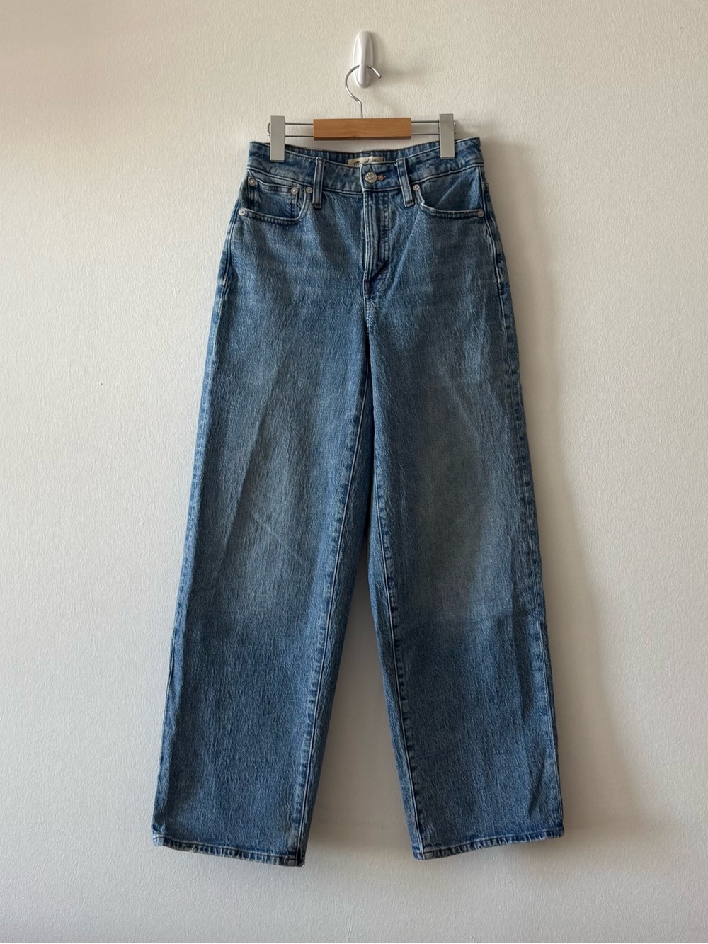 Madewell The Curvy Perfect Vintage Wide Leg Jeans size 24